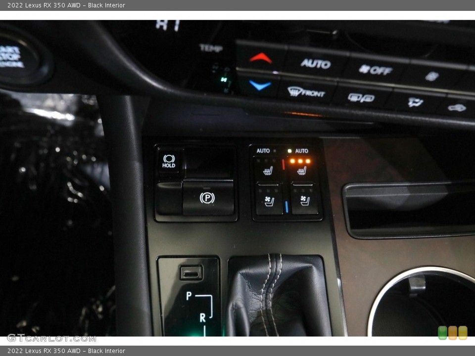 Black Interior Controls for the 2022 Lexus RX 350 AWD #145526966