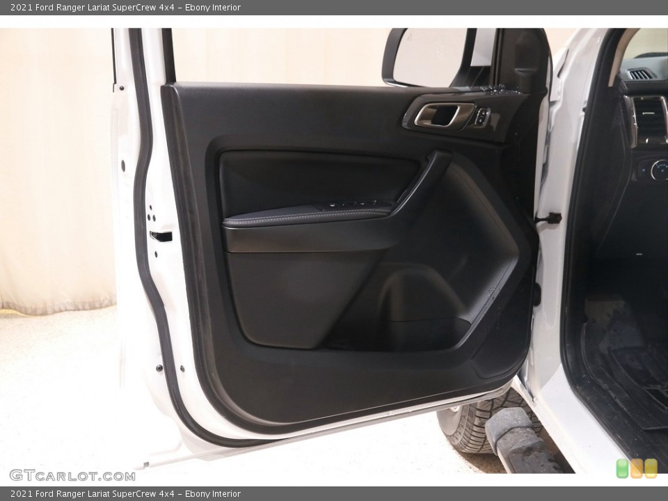 Ebony Interior Door Panel for the 2021 Ford Ranger Lariat SuperCrew 4x4 #145529282