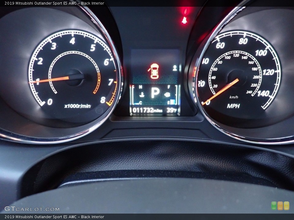 Black Interior Gauges for the 2019 Mitsubishi Outlander Sport ES AWC #145529453