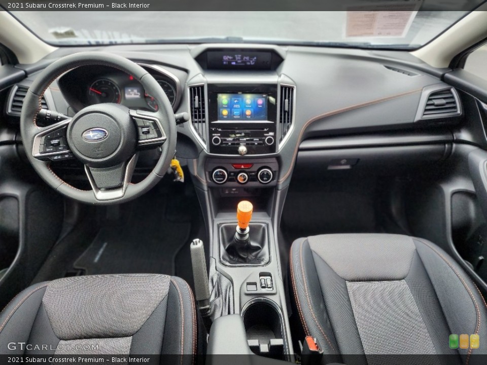 Black Interior Photo for the 2021 Subaru Crosstrek Premium #145529693