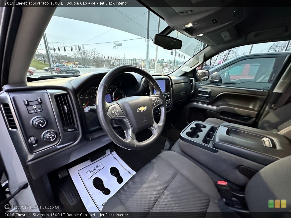 Jet Black Interior Front Seat for the 2016 Chevrolet Silverado 1500 LT Double Cab 4x4 #145531517