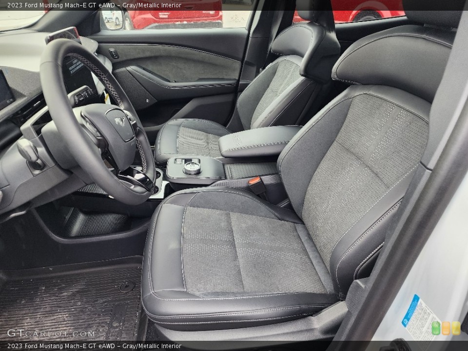 Gray/Metallic Interior Photo for the 2023 Ford Mustang Mach-E GT eAWD #145532346