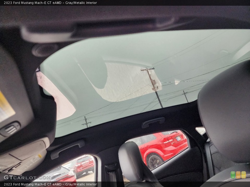 Gray/Metallic Interior Sunroof for the 2023 Ford Mustang Mach-E GT eAWD #145532538