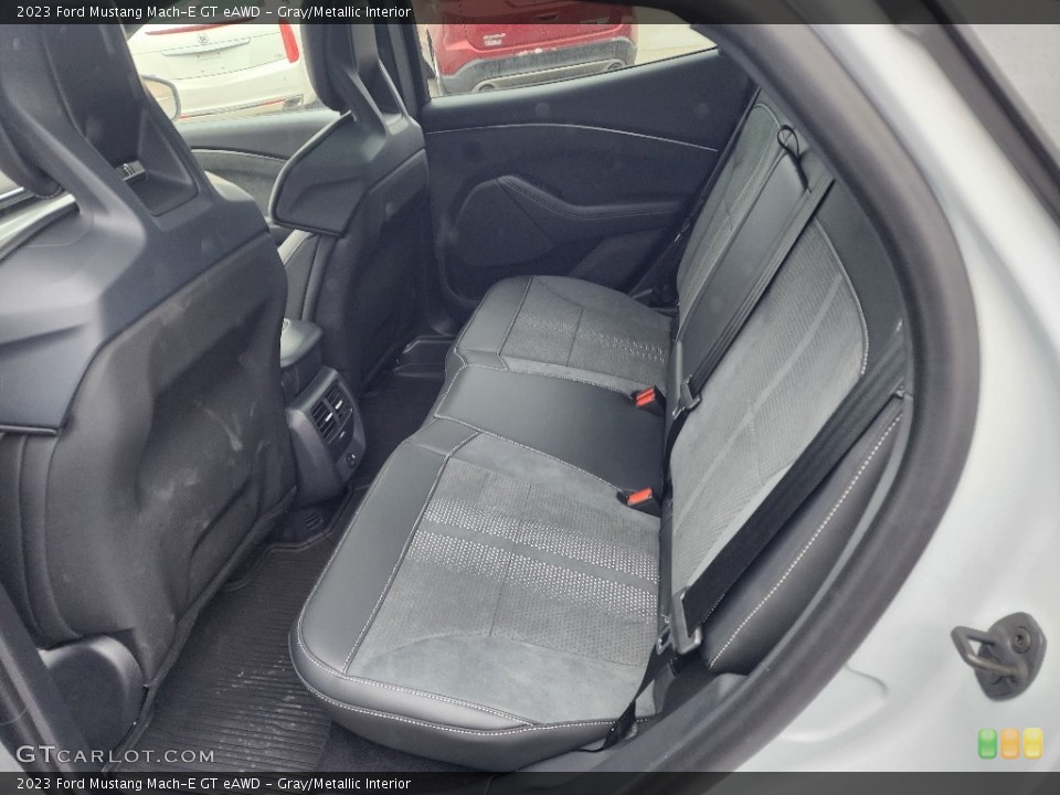 Gray/Metallic Interior Rear Seat for the 2023 Ford Mustang Mach-E GT eAWD #145532562