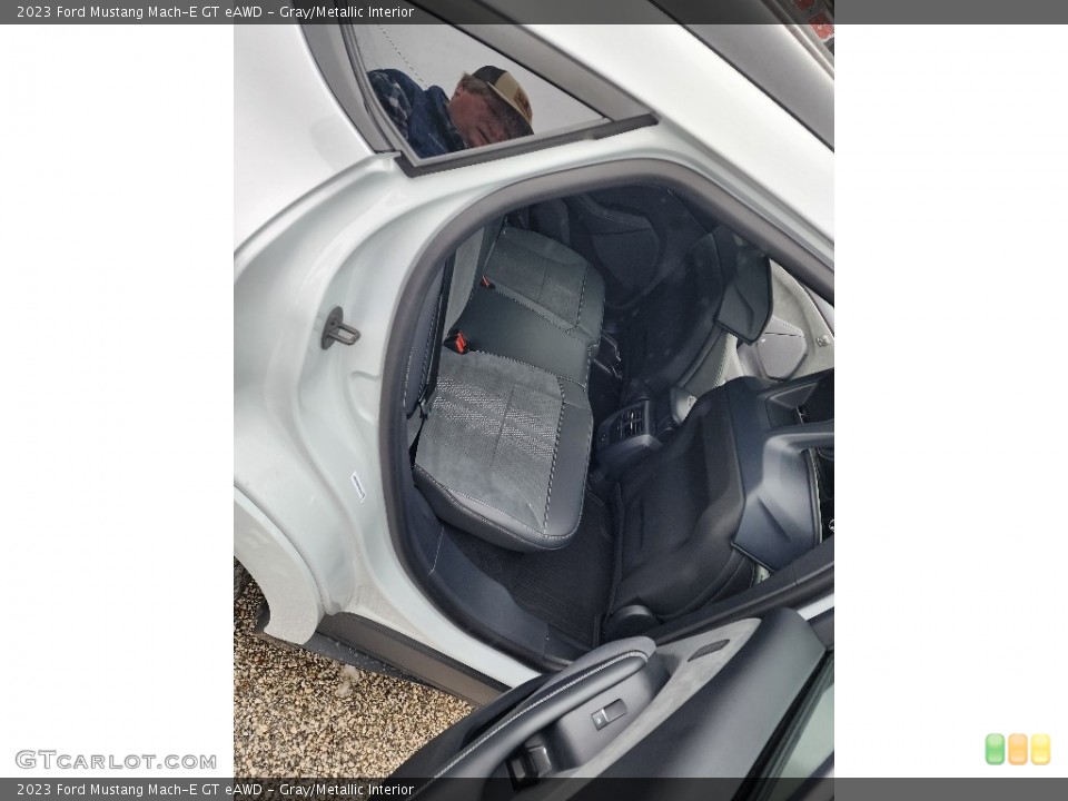 Gray/Metallic Interior Rear Seat for the 2023 Ford Mustang Mach-E GT eAWD #145532586