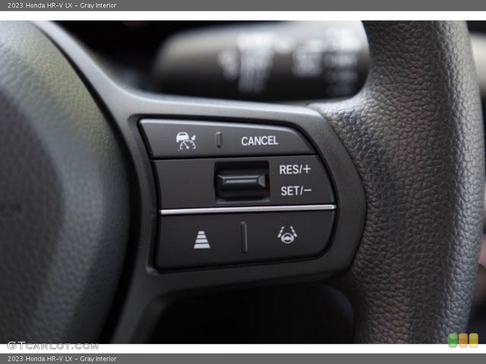 Gray Interior Steering Wheel for the 2023 Honda HR-V LX #145533288