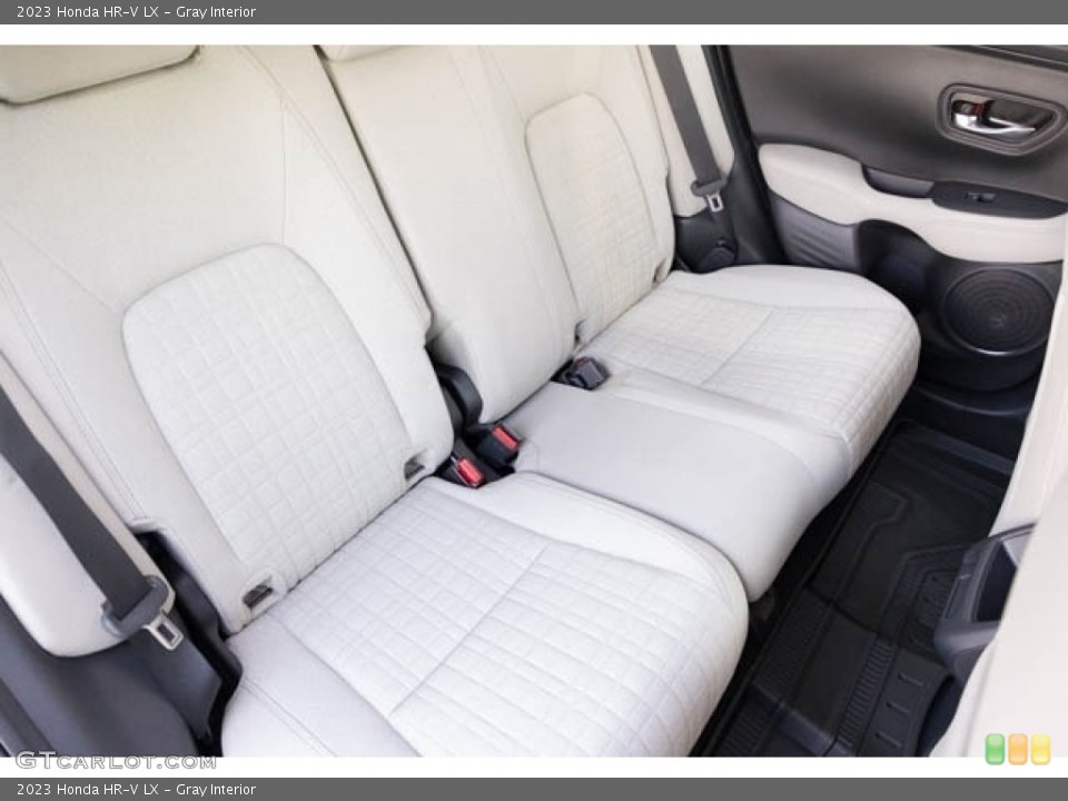 Gray Interior Rear Seat for the 2023 Honda HR-V LX #145533451