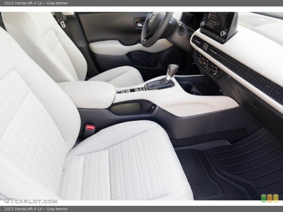 Gray Interior Front Seat for the 2023 Honda HR-V LX #145533474