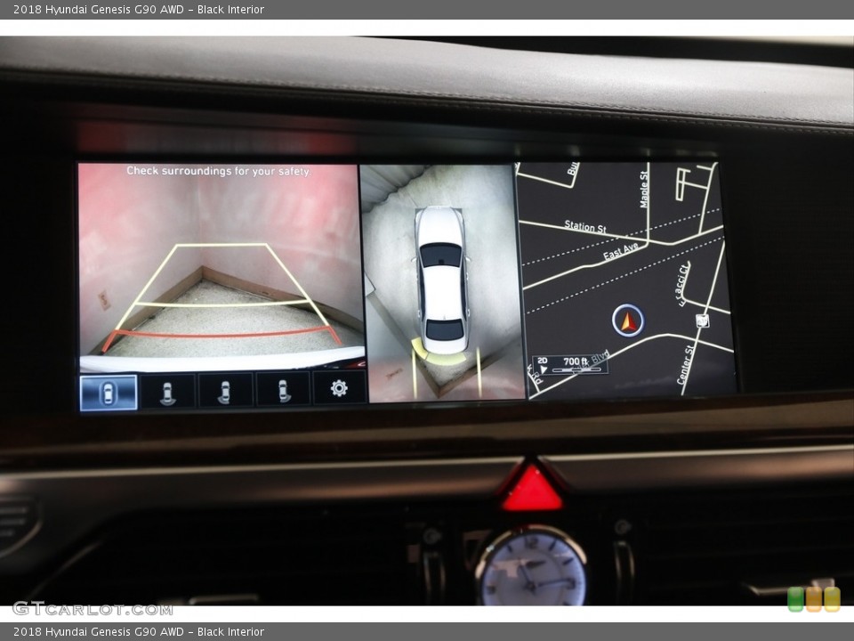 Black Interior Controls for the 2018 Hyundai Genesis G90 AWD #145534070