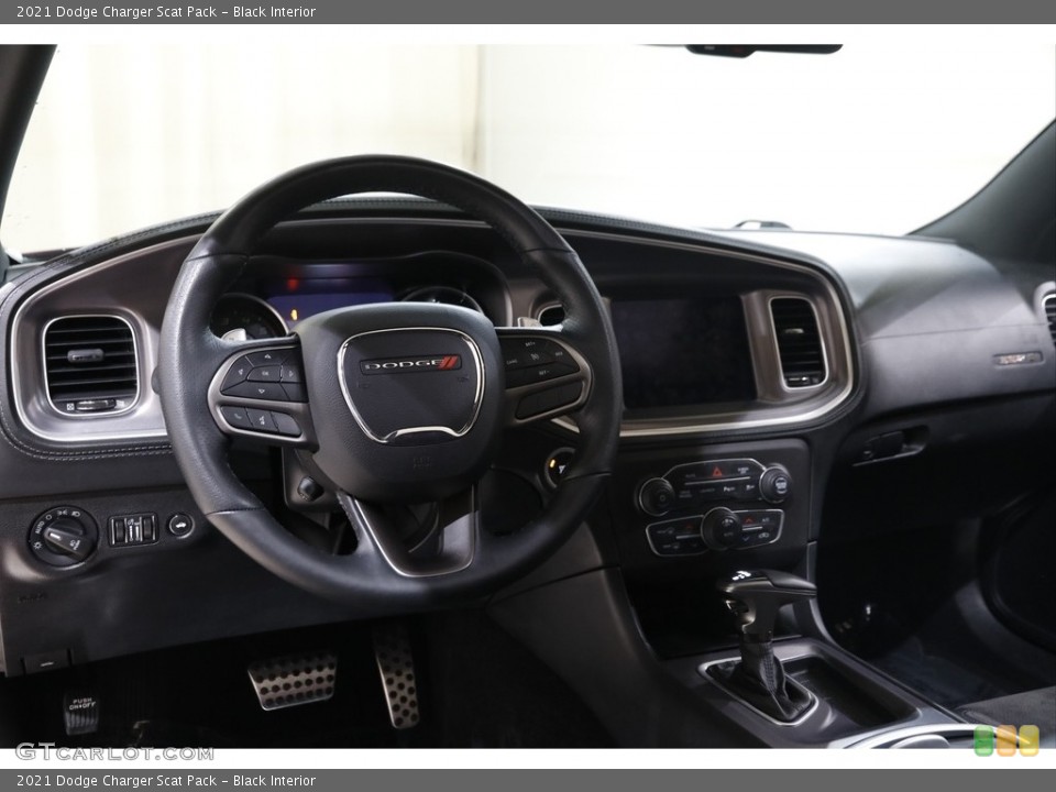 Black Interior Dashboard for the 2021 Dodge Charger Scat Pack #145536570