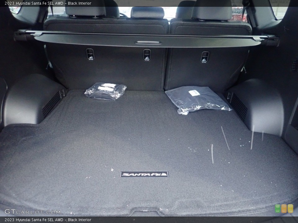 Black Interior Trunk for the 2023 Hyundai Santa Fe SEL AWD #145537768