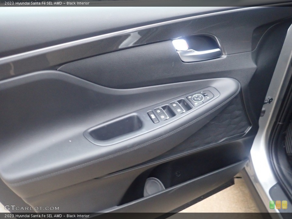 Black Interior Door Panel for the 2023 Hyundai Santa Fe SEL AWD #145538026