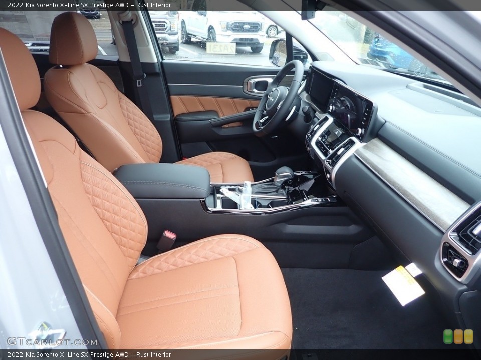 Rust Interior Front Seat for the 2022 Kia Sorento X-Line SX Prestige AWD #145538398
