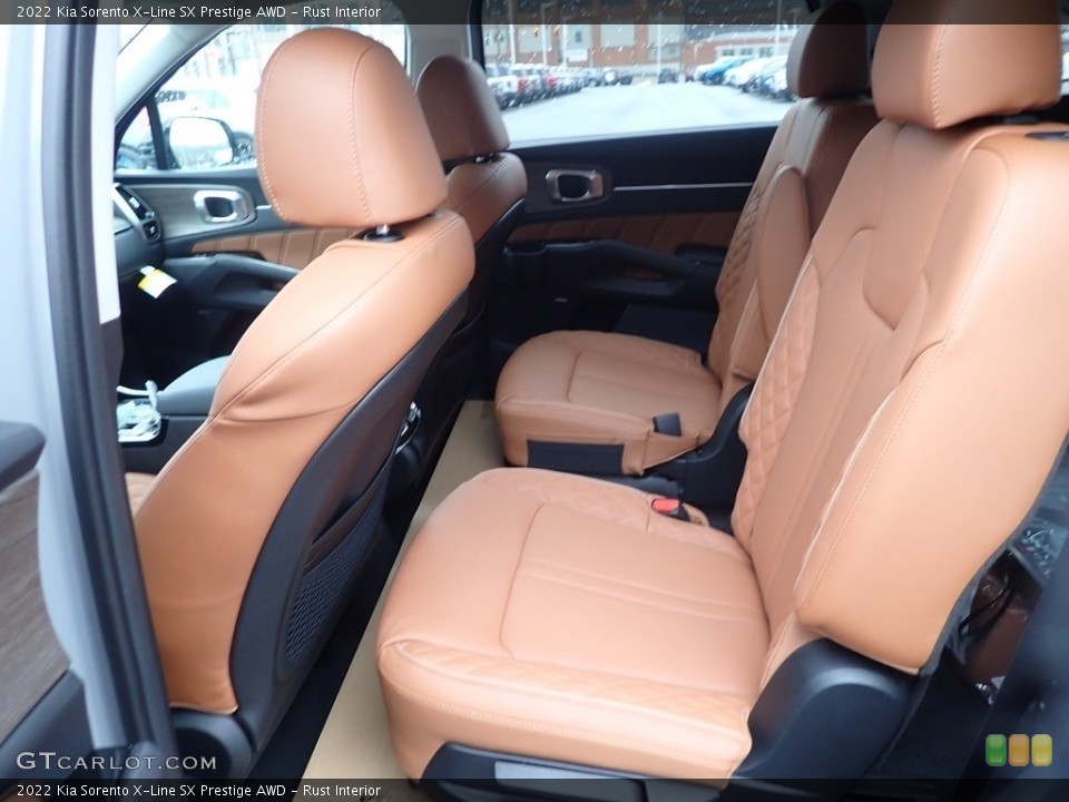 Rust Interior Rear Seat for the 2022 Kia Sorento X-Line SX Prestige AWD #145538422
