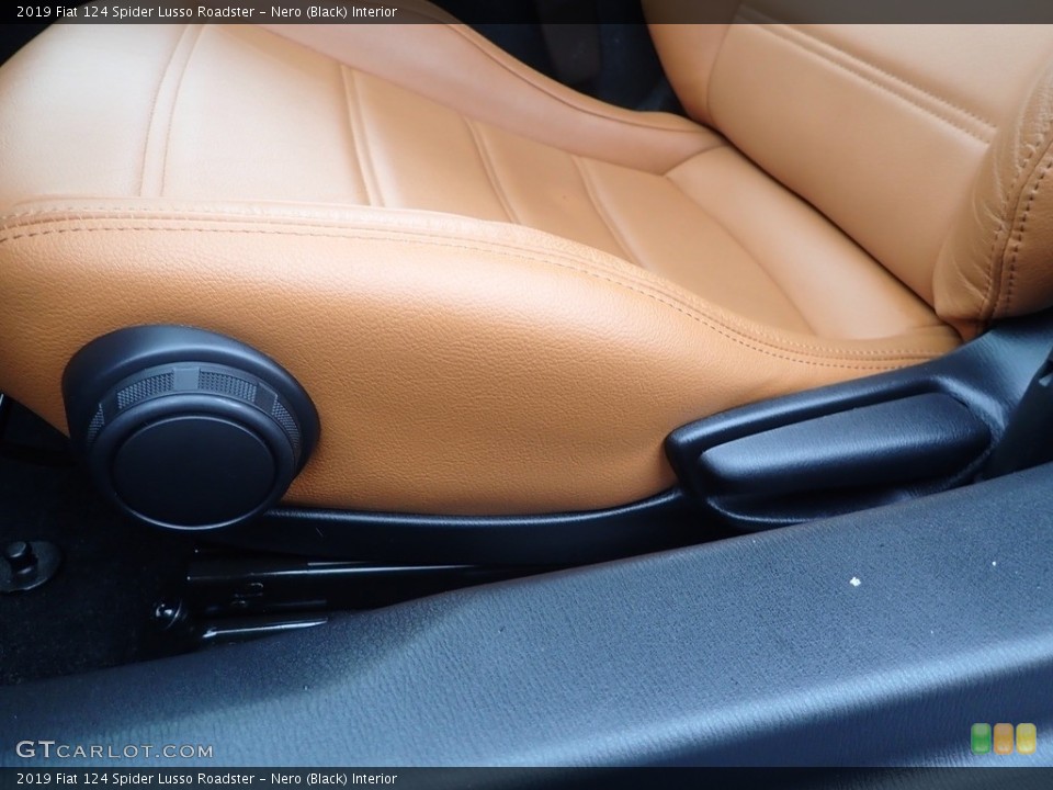 Nero (Black) Interior Front Seat for the 2019 Fiat 124 Spider Lusso Roadster #145538892