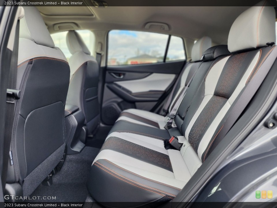 Black Interior Rear Seat for the 2023 Subaru Crosstrek Limited #145539013