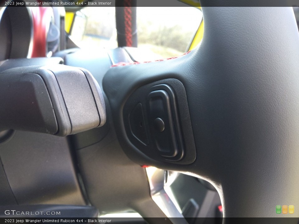 Black Interior Controls for the 2023 Jeep Wrangler Unlimited Rubicon 4x4 #145539016