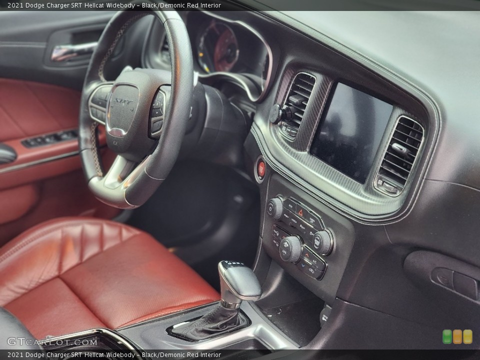Black/Demonic Red Interior Dashboard for the 2021 Dodge Charger SRT Hellcat Widebody #145539433