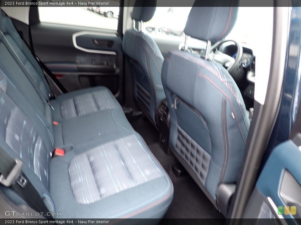 Navy Pier Interior Rear Seat for the 2023 Ford Bronco Sport Heritage 4x4 #145539886