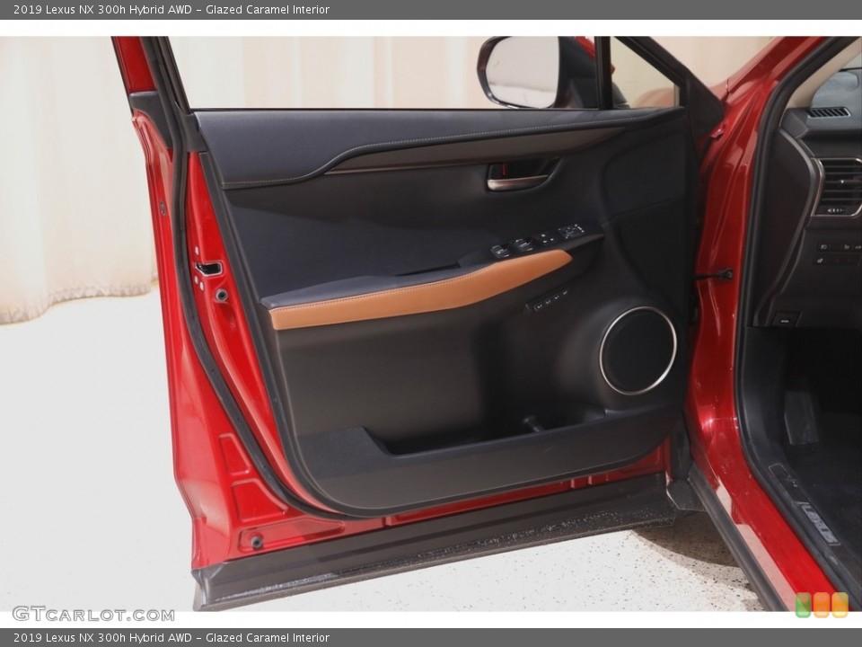Glazed Caramel Interior Door Panel for the 2019 Lexus NX 300h Hybrid AWD #145540045