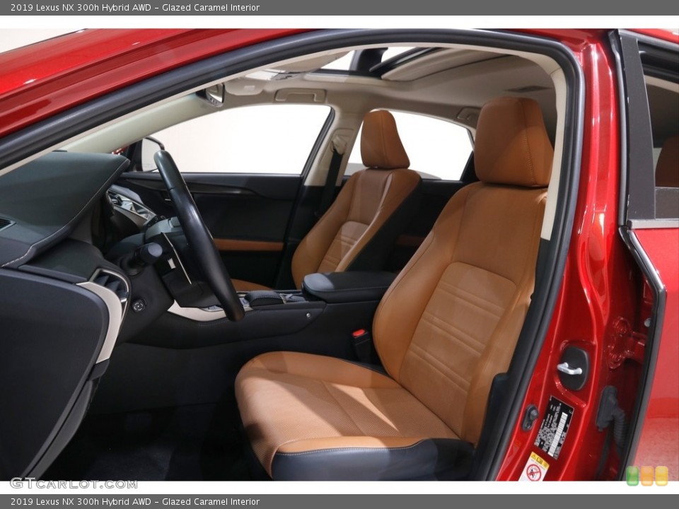 Glazed Caramel Interior Photo for the 2019 Lexus NX 300h Hybrid AWD #145540072