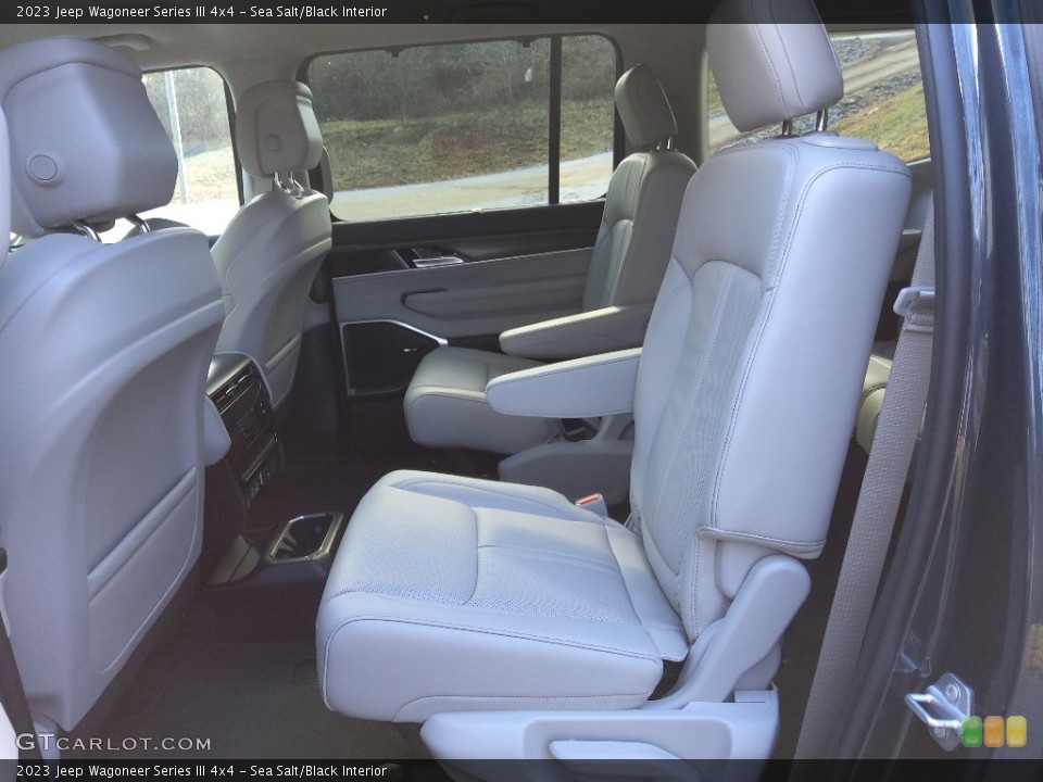 Sea Salt/Black Interior Rear Seat for the 2023 Jeep Wagoneer Series III 4x4 #145540075