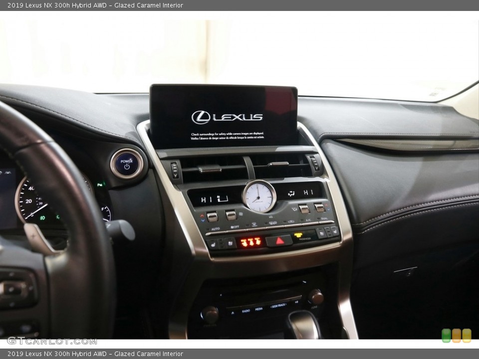 Glazed Caramel Interior Controls for the 2019 Lexus NX 300h Hybrid AWD #145540159