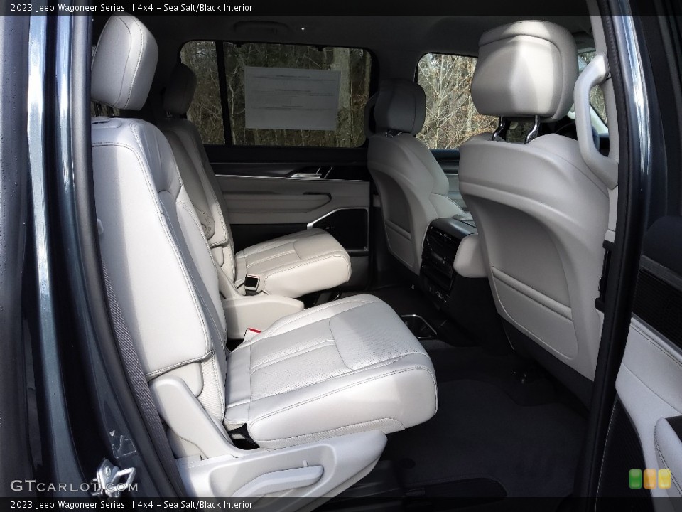 Sea Salt/Black Interior Rear Seat for the 2023 Jeep Wagoneer Series III 4x4 #145540252