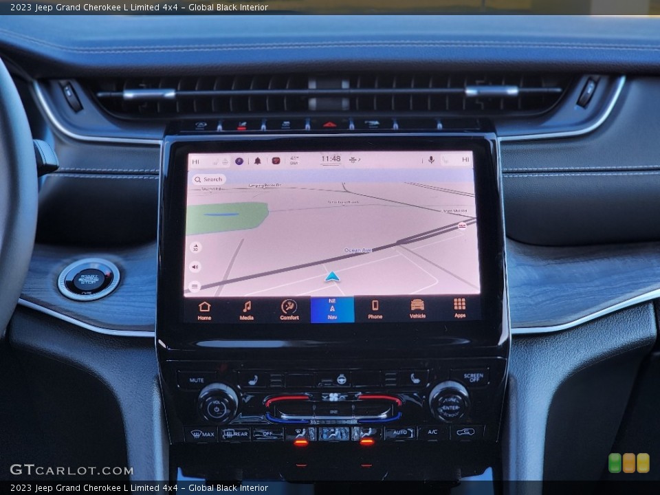 Global Black Interior Navigation for the 2023 Jeep Grand Cherokee L Limited 4x4 #145540393