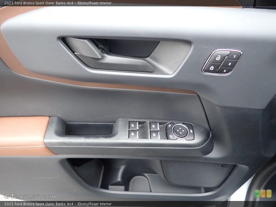 Ebony/Roast Interior Door Panel for the 2023 Ford Bronco Sport Outer Banks 4x4 #145540471