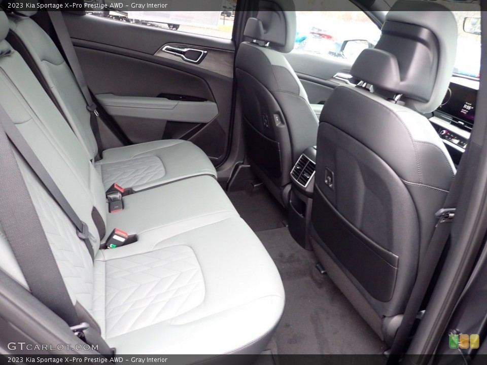 Gray Interior Rear Seat for the 2023 Kia Sportage X-Pro Prestige AWD #145540822