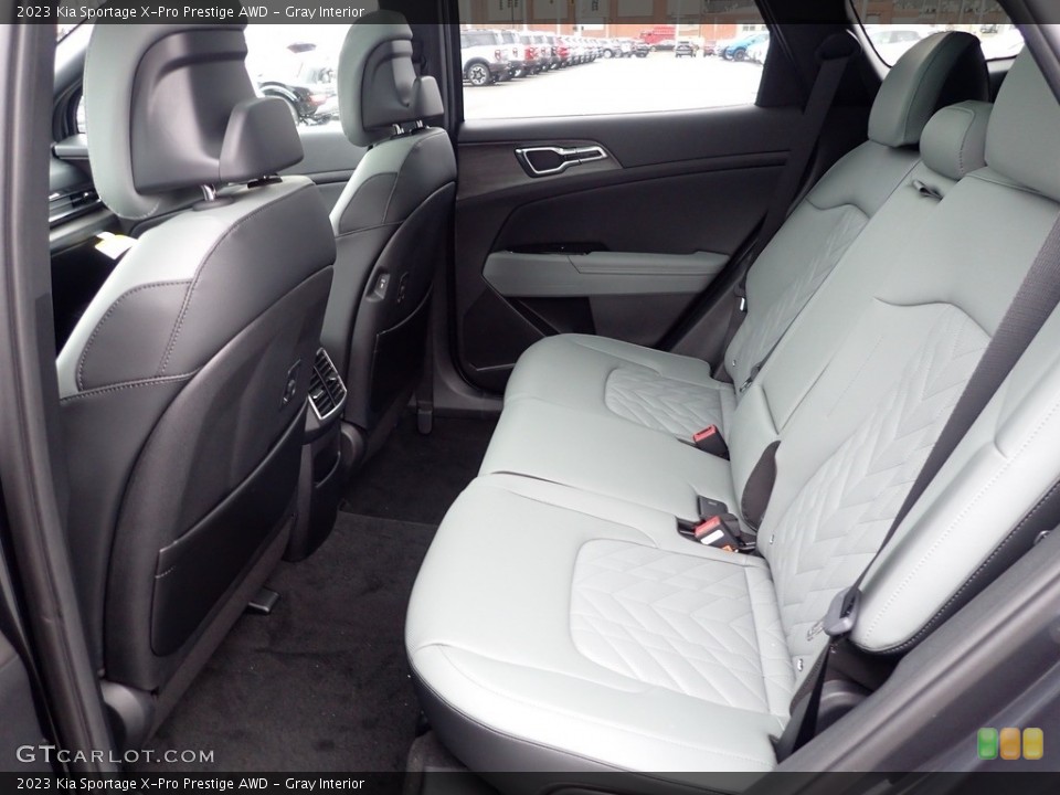 Gray Interior Rear Seat for the 2023 Kia Sportage X-Pro Prestige AWD #145540873