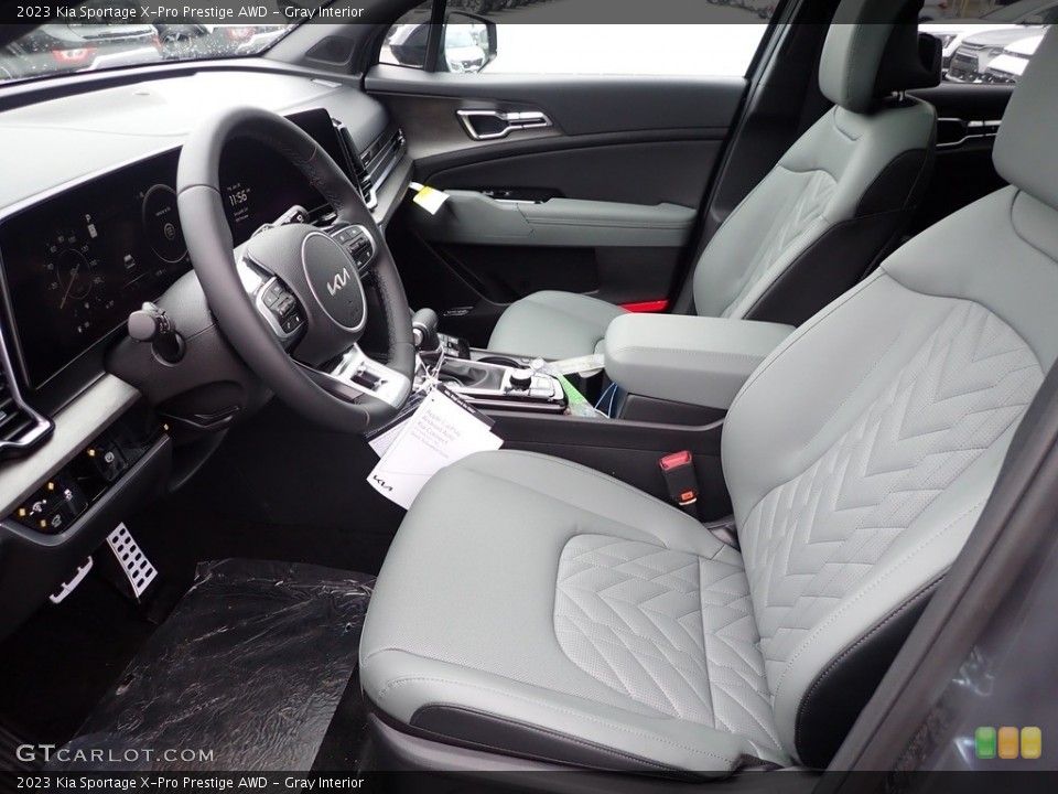 Gray Interior Photo for the 2023 Kia Sportage X-Pro Prestige AWD #145540909
