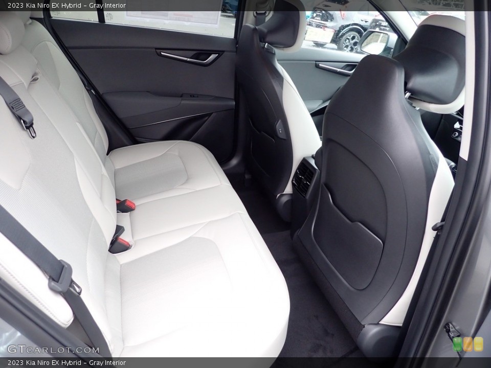 Gray Interior Rear Seat for the 2023 Kia Niro EX Hybrid #145541278