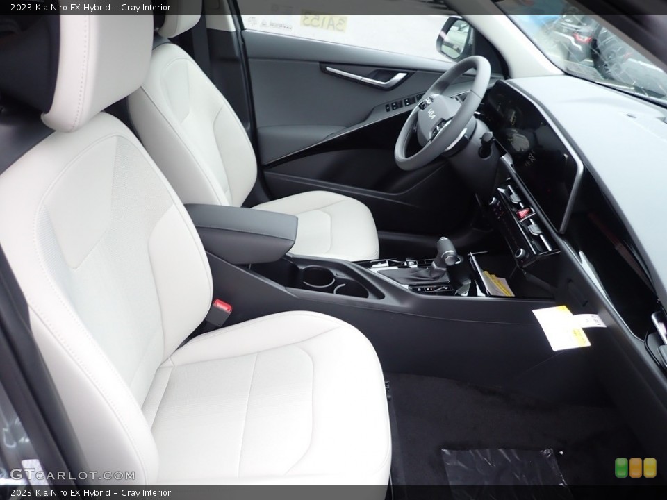 Gray Interior Front Seat for the 2023 Kia Niro EX Hybrid #145541297