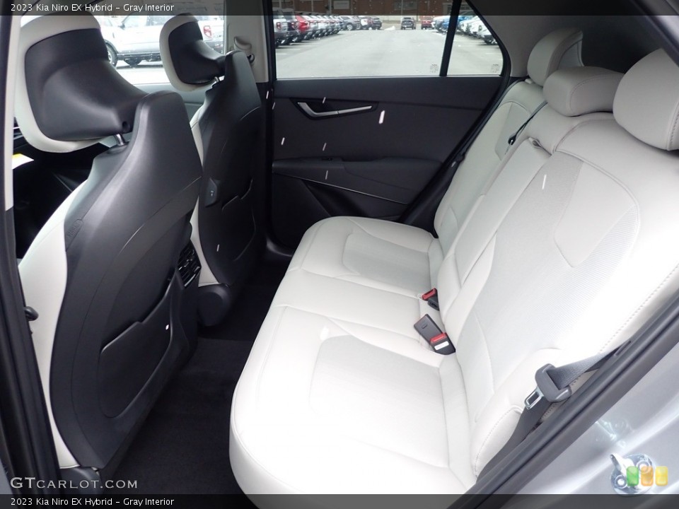 Gray Interior Rear Seat for the 2023 Kia Niro EX Hybrid #145541326