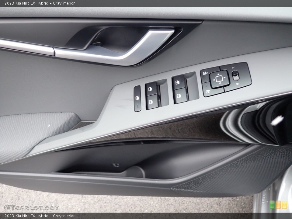 Gray Interior Controls for the 2023 Kia Niro EX Hybrid #145541388