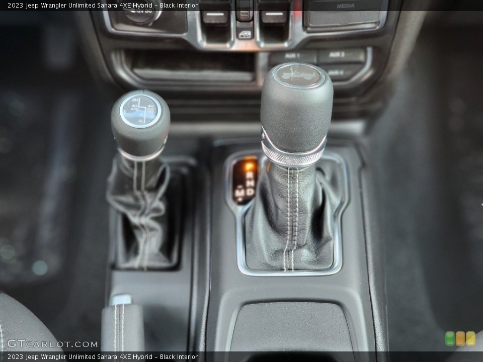 Black Interior Transmission for the 2023 Jeep Wrangler Unlimited Sahara 4XE Hybrid #145541851