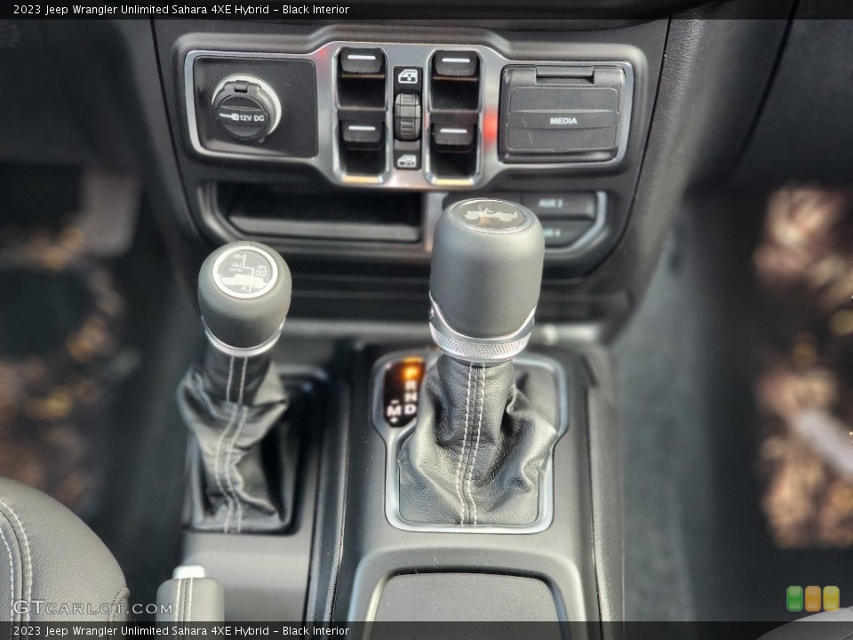 Black Interior Transmission for the 2023 Jeep Wrangler Unlimited Sahara 4XE Hybrid #145542181