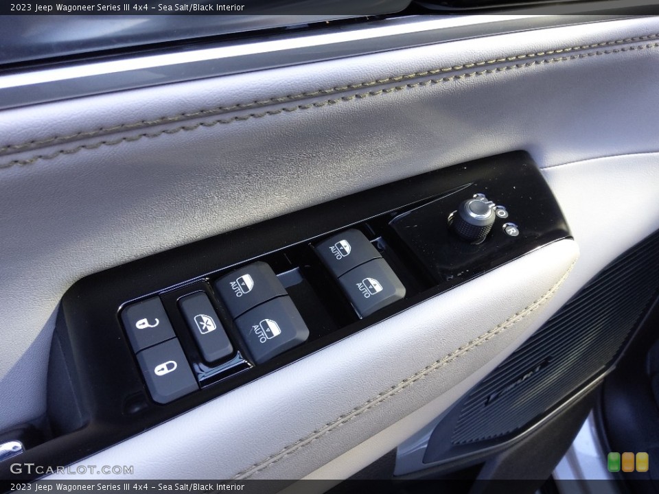 Sea Salt/Black Interior Controls for the 2023 Jeep Wagoneer Series III 4x4 #145542238