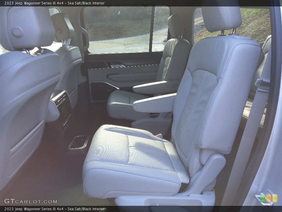 Sea Salt/Black Interior Rear Seat for the 2023 Jeep Wagoneer Series III 4x4 #145542286