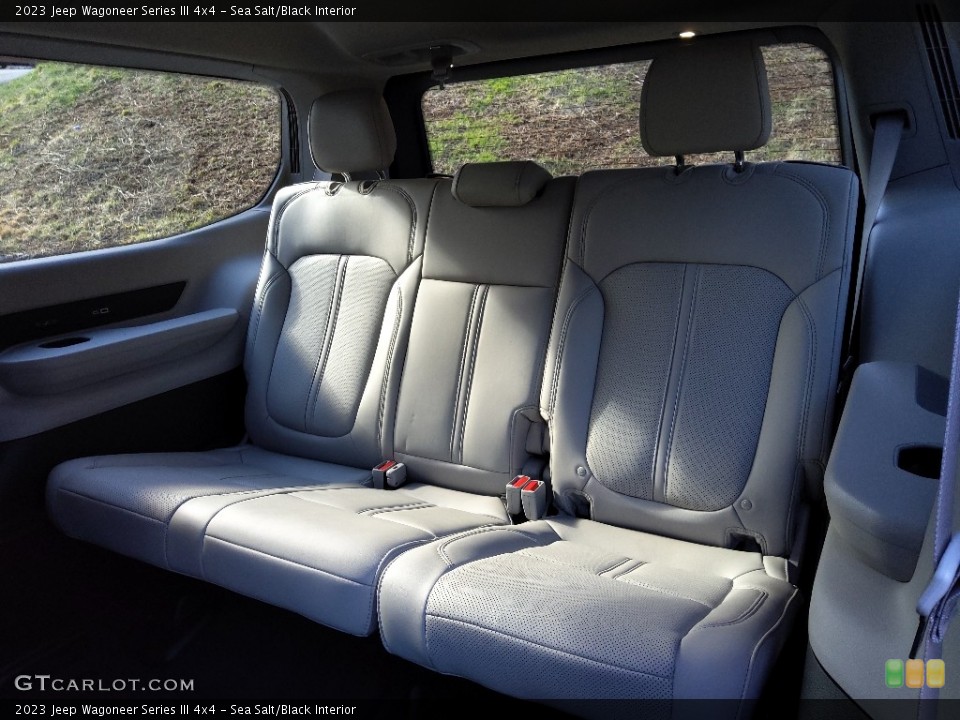 Sea Salt/Black Interior Rear Seat for the 2023 Jeep Wagoneer Series III 4x4 #145542307