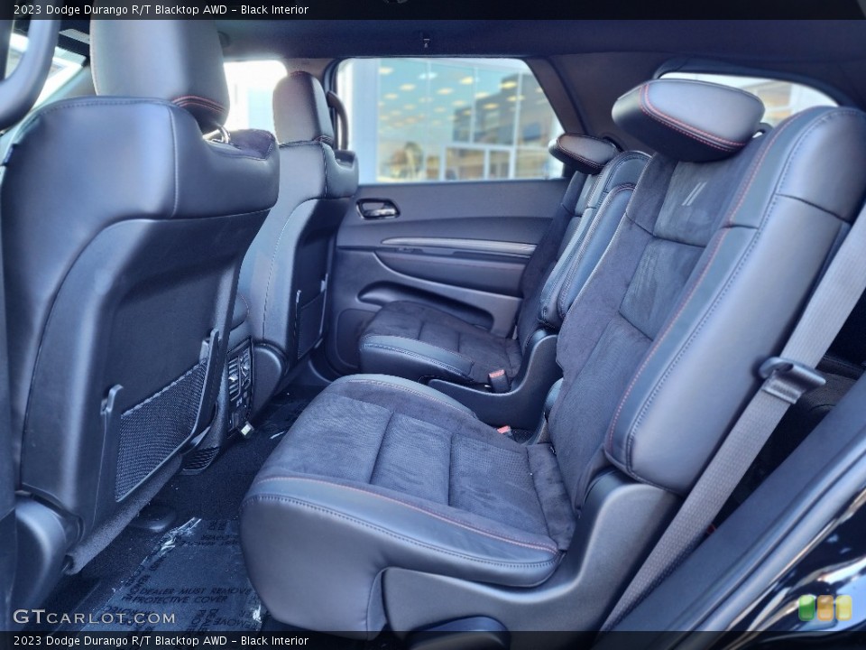 Black Interior Rear Seat for the 2023 Dodge Durango R/T Blacktop AWD #145542367