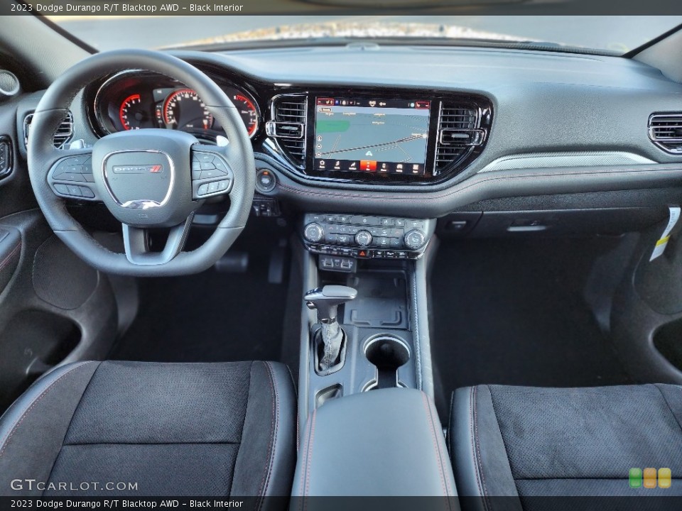 Black Interior Photo for the 2023 Dodge Durango R/T Blacktop AWD #145542412