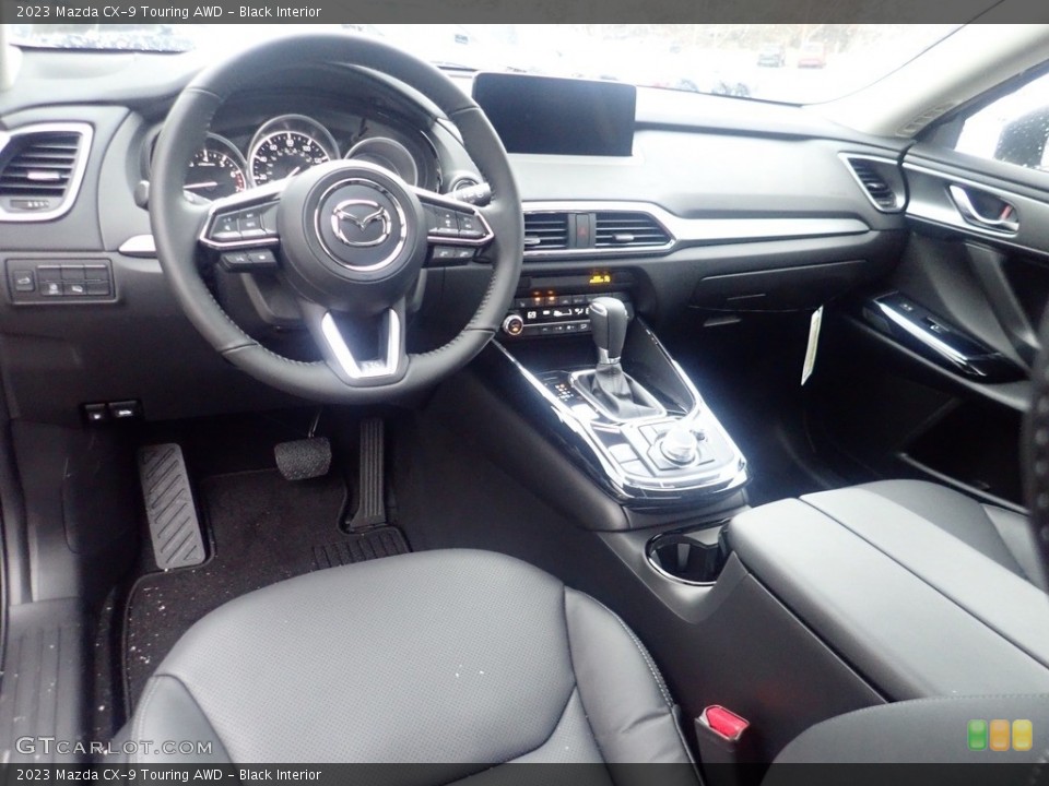 Black Interior Photo for the 2023 Mazda CX-9 Touring AWD #145542658