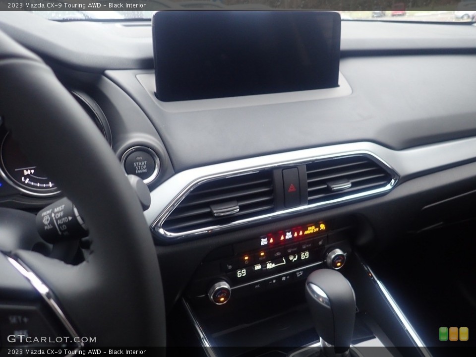 Black Interior Controls for the 2023 Mazda CX-9 Touring AWD #145542706