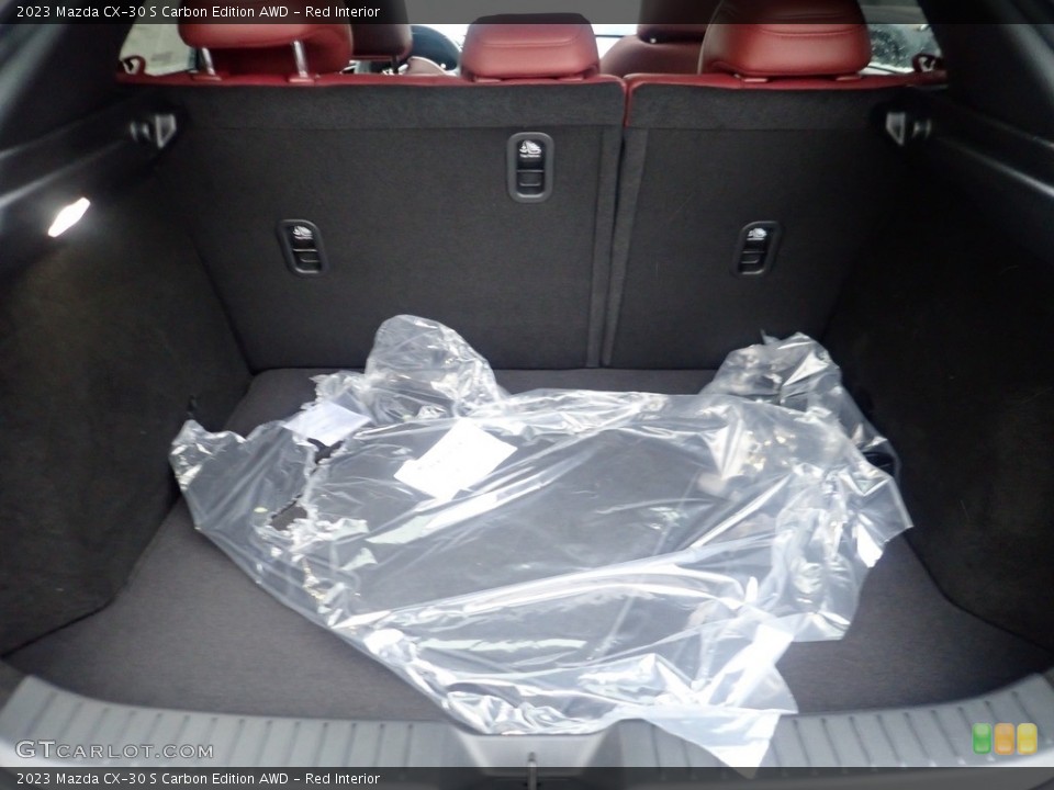 Red Interior Trunk for the 2023 Mazda CX-30 S Carbon Edition AWD #145542817