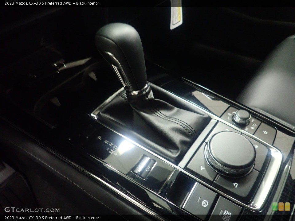 Black Interior Transmission for the 2023 Mazda CX-30 S Preferred AWD #145543399