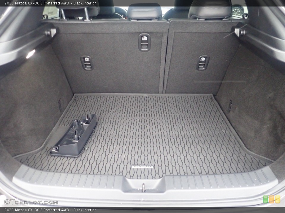 Black Interior Trunk for the 2023 Mazda CX-30 S Preferred AWD #145543507
