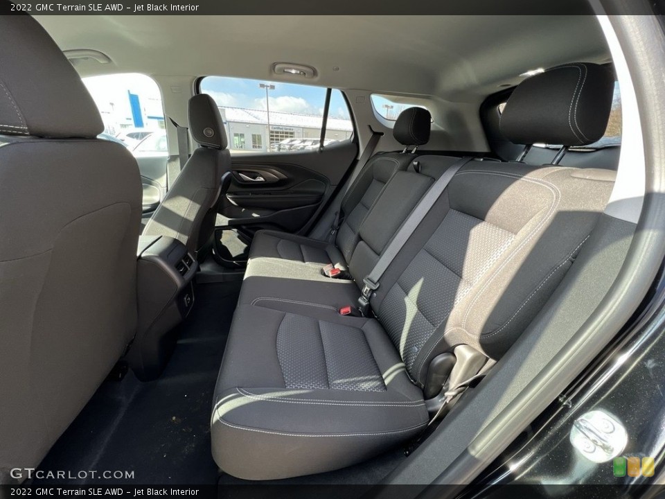 Jet Black Interior Rear Seat for the 2022 GMC Terrain SLE AWD #145543537